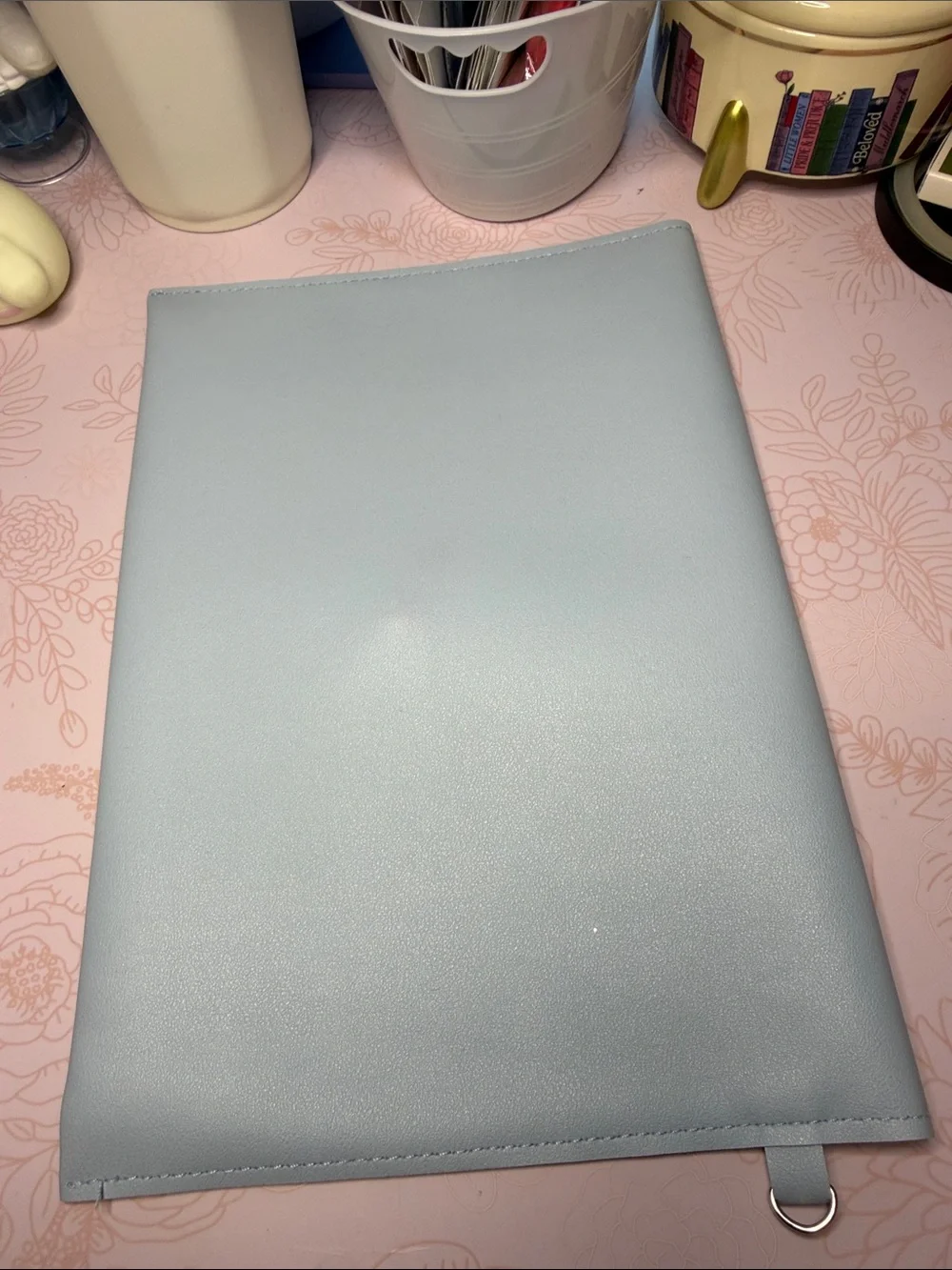 Simply Gilded padfolio pouch - Light blue